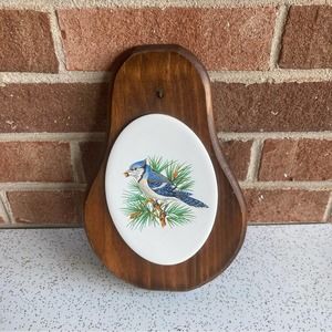 Vintage Bird Plaque